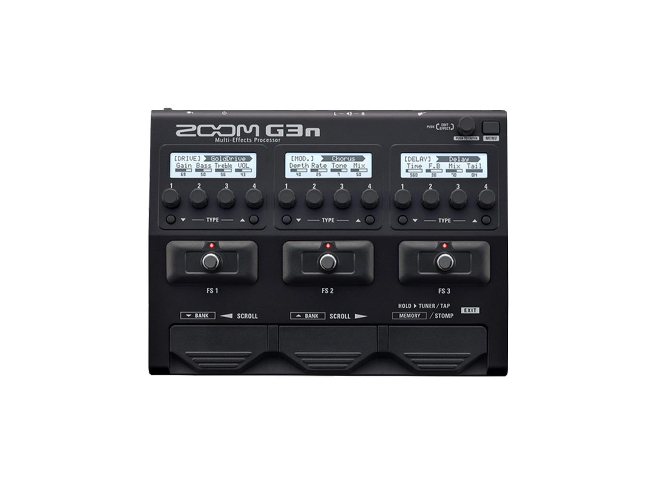 ZOOM G3n Multi-Effects Processマルチエフェクター Zoom G3n Multi-Effects Processor
