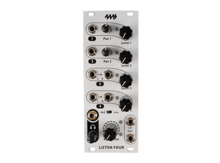 4MS Listen Four Mixer / Output [USED]