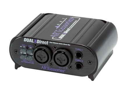 ART DUALXDirect 2-Channel Active Instrument DI