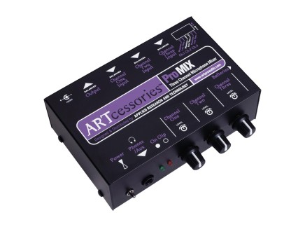 ART ProMIX 3-Channel Microphone Mixer