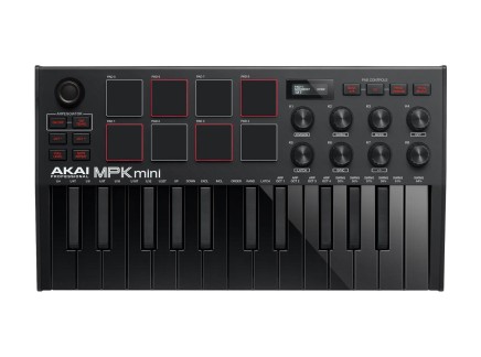 Akai MPK Mini mk3 SE (Black on Black)