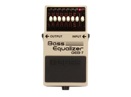 GEB-7 7-Band Graphic Bass Equalizer Pedal