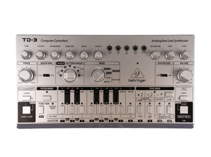 Behringer TD-3 Analog Bass Synthesizer (Silver) [USED]
