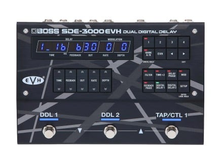 Boss SDE-3000EVH Dual Digital Delay Pedal