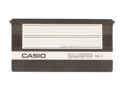 Casio RA-3 RAM Cartridge for CZ Synthesizers [USED]