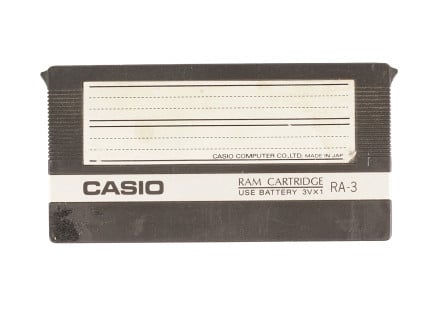 Casio RA-3 RAM Cartridge for CZ Synthesizers [USED]