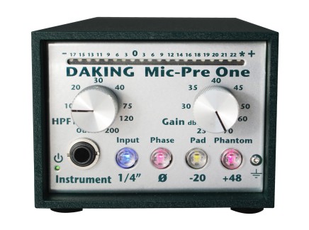 Daking Mic Pre One Microphone Preamp