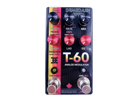 Demedash Effects T-60 Analog Chorus / Vibrato Pedal
