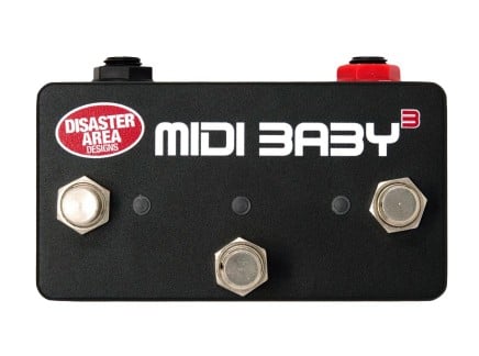Disaster Area MIDI Baby 3 MIDI Foot Controller