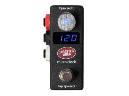 Disaster Area micro.CLOCK MIDI Tap Tempo Pedal