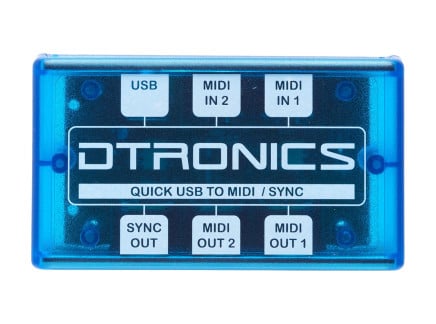 Dtronics Quick USB Midi Sync Utility