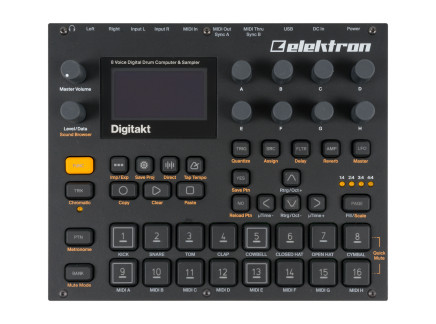 Elektron Digitakt 8-Voice Digital Drum Computer + Sampler [USED]