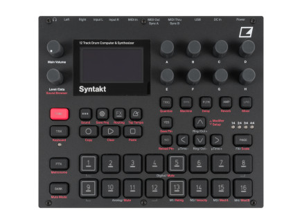 Elektron Syntakt 12-Voice Drum Computer and Synthesizer [USED]
