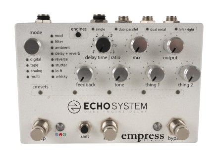 Empress Effects Echosystem Delay + Reverb Pedal [USED]