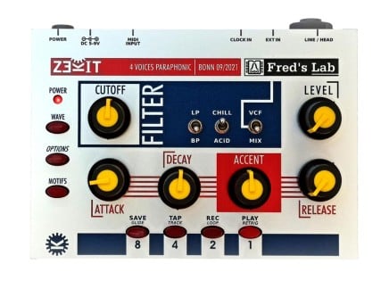 Fred's Lab ZeKit Compact Paraphonic Synthesizer
