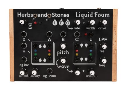 Herbs and Stones Liquid Foam Analog Bass Synthesizer + Groovebox [USED]