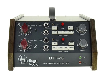 Heritage Audio DTT-73 Dual Desktop Mic Pre