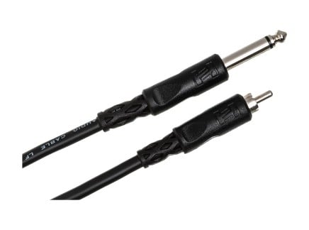 Hosa CPR-100 1/4" TS to RCA Cable