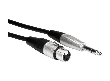 Hosa HXS-000 REAN XLR-F to 1/4" TRS Cable