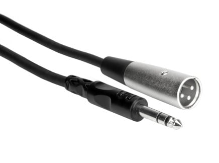 Hosa STX-100M 1/4" TRS to XLRM Cable