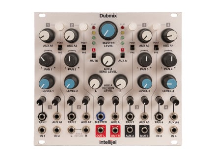 Intellijel Designs DubMix 4 CH Stereo VC Mixer [USED]