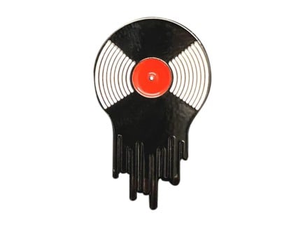 Khonka Klub Melting Vinyl Record Pin