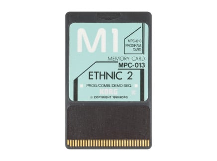 Korg MPC-013 Ethnic 2 ROM Card for M1 [USED]