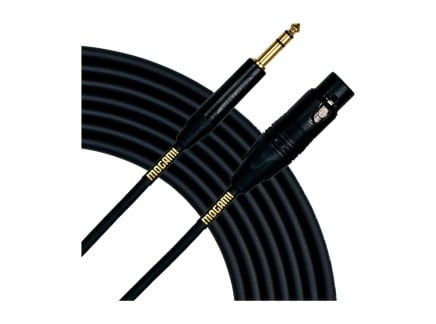 Mogami Gold XLRF to TRS Cable