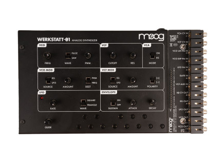 Moog Werkstatt 01 + CV Expander Analog Semi-Modular Synthesizer [USED]