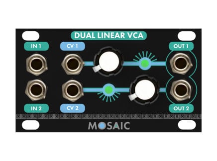 Mosaic Dual Linear VCA (Black)