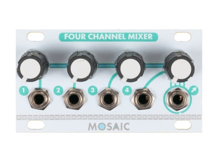 Mosaic Four Channel Mixer (White) [USED]