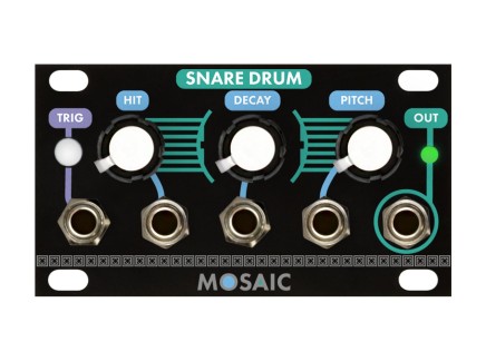 Mosaic Snare Drum (Black)