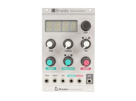 Mutable Instruments Braids Macro Oscillator [USED]