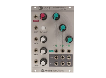 Mutable Instruments Grids Topographic Drum Sequencer [USED]