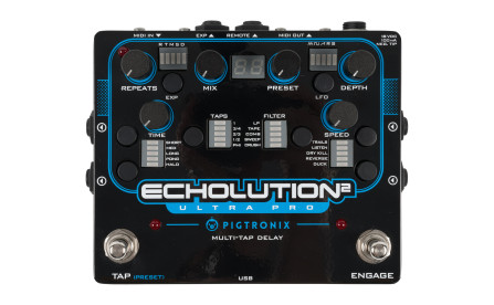 Pigtronix Echolution 2 Ultra Pro Delay Pedal [USED]