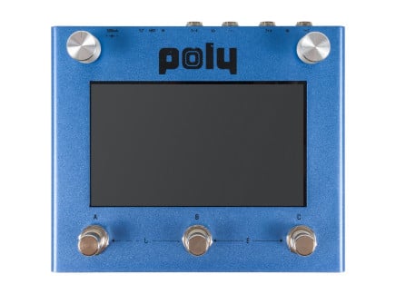 Poly Effects Beebo Visual Modular Multi-Effects Pedal (Blue) [USED]