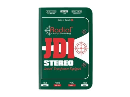 Radial Engineering JDI Stereo Passive DI Box