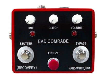 Bad Comrade V3 Glitch + Pitch Effects Pedal (Red)