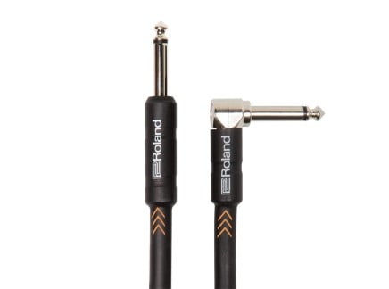 Roland RIC-B00A Straight-Angled 1/4" Cable