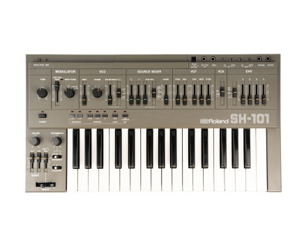 Roland SH-101 Analog Keyboard Synthesizer (Gray) [VINTAGE]