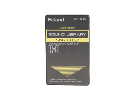 Roland SN-R8-02 Jazz Brush Sound Library Card for R8 [USED]