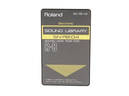 Roland SN-R8-04 Electronic Sound Library Card for R8 [USED]