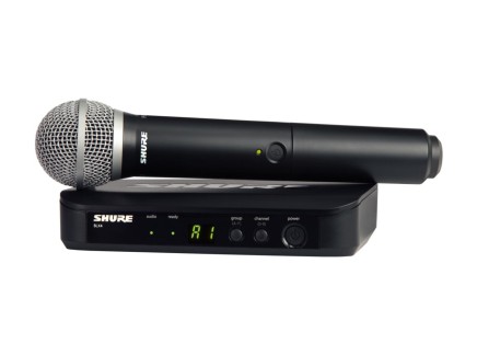 Shure BLX24/PG58 Wireless Mic System - H10