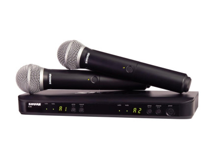 Shure BLX/PG58 Dual Wireless Mic System H11