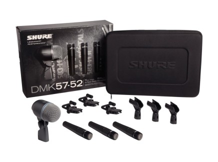 Shure DMK57-52 4-Piece Drum Microphone Kit