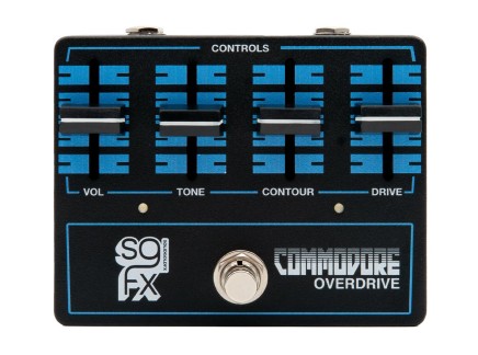 SolidGoldFX Commodore Overdrive Pedal