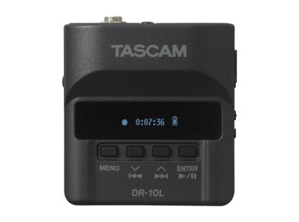 Tascam DR-10L Digital Audio Recorder + Lav Mic