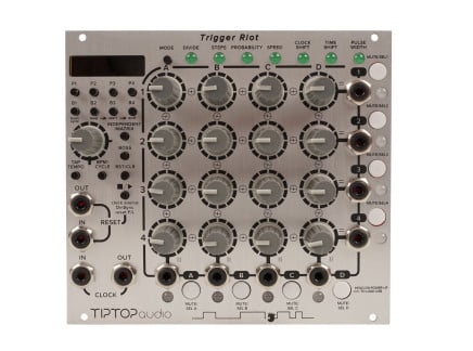 Tiptop Audio Trigger Riot Gate Sequencer (Silver) [USED]