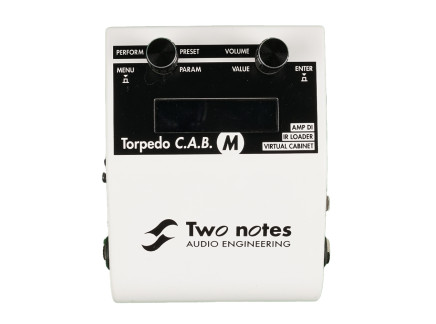 Two Notes Torpedo C.A.B. Cabinet Simulator Pedal [USED]