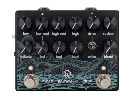Walrus Audio Badwater Bass Pre-Amp + D.I. Pedal